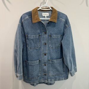 Heartloom Denim Jacket with Corduroy Collar NEVER WORN
